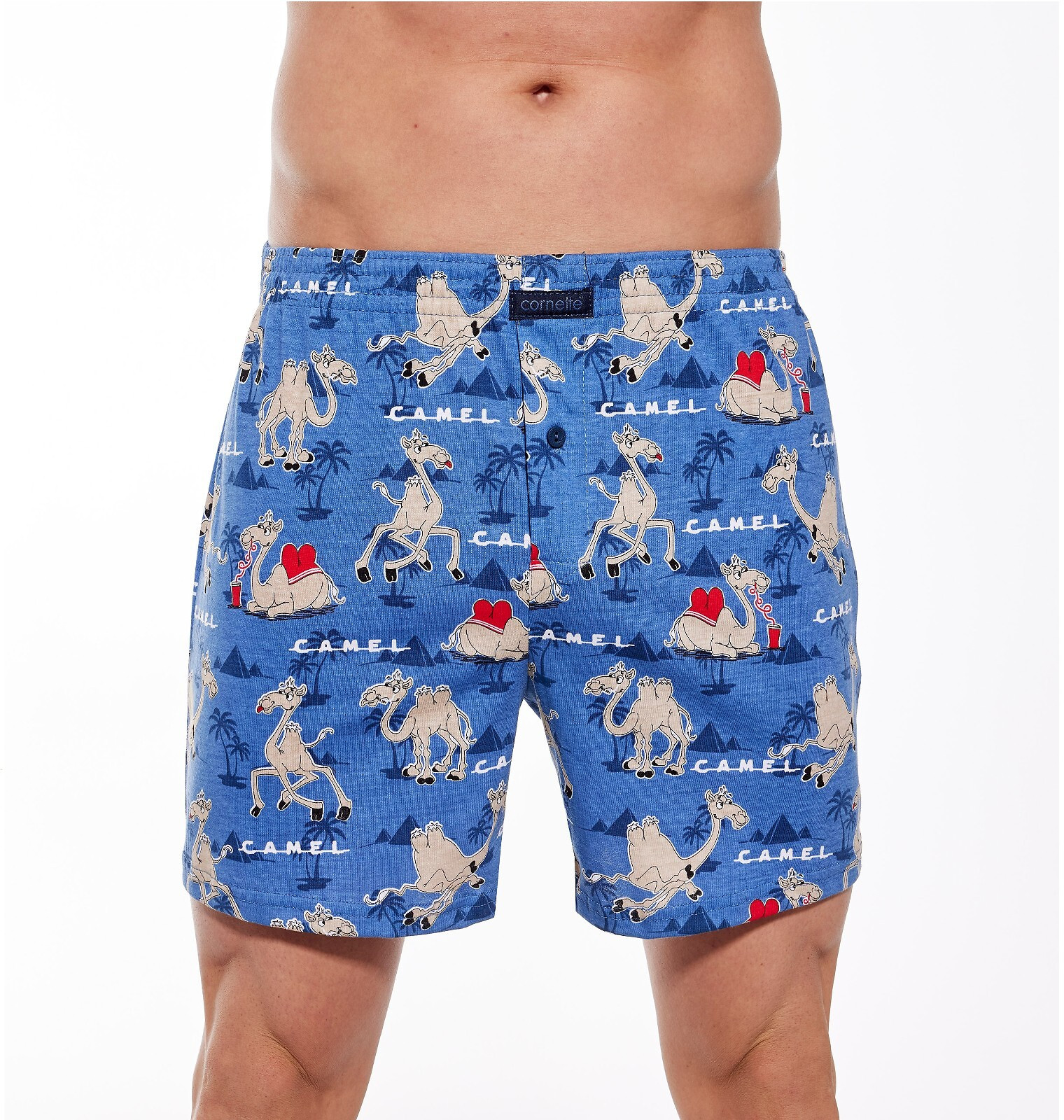 Pánské boxerky Cornette Classic 011/154 3XL-5XL džínovina 3xl