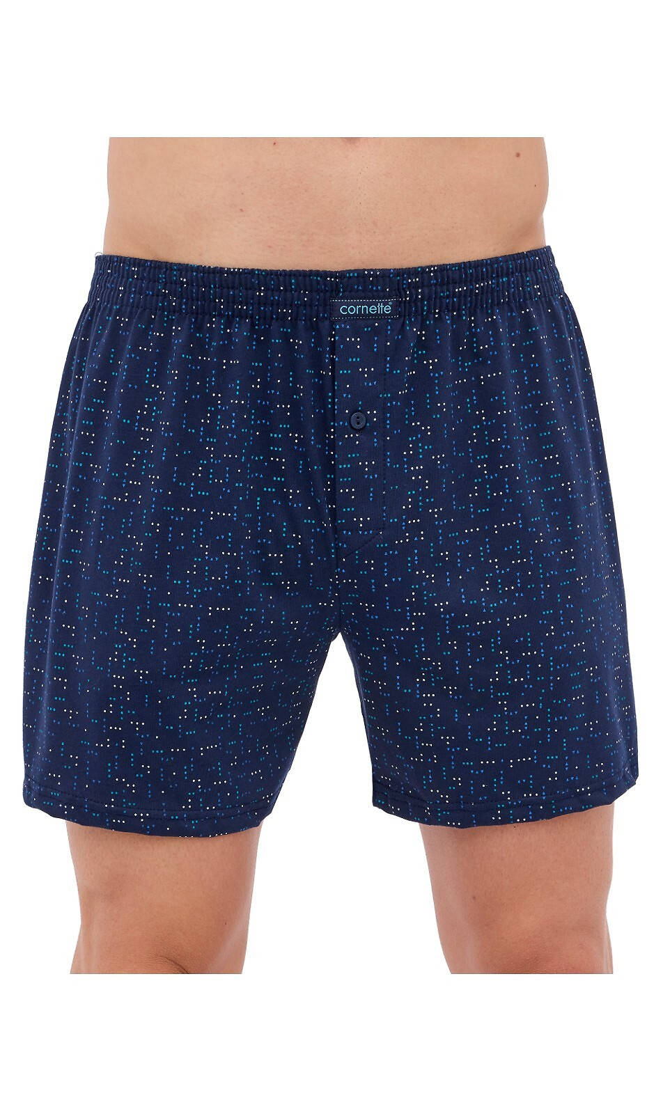 Pánské boxerky Cornette Comfort 002/285 S-2XL tmavě modrá M