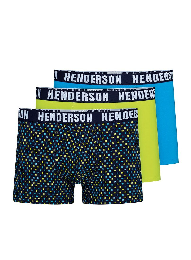 Pánské boxerky Henderson 42255 Jet A'3 Vícebarevné 3xl