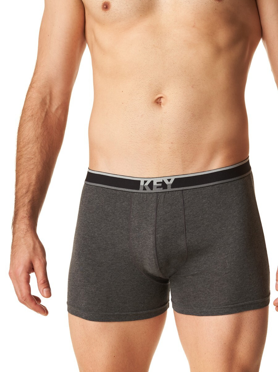 Pánské boxerky Key MXH 261 B24 M-2XL šedá M