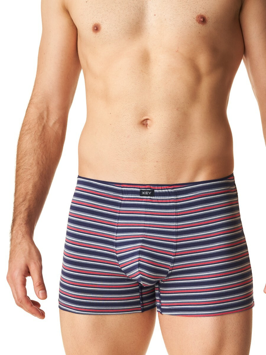 Pánské boxerky Key MXH 305 B24 M-2XL modrá XL