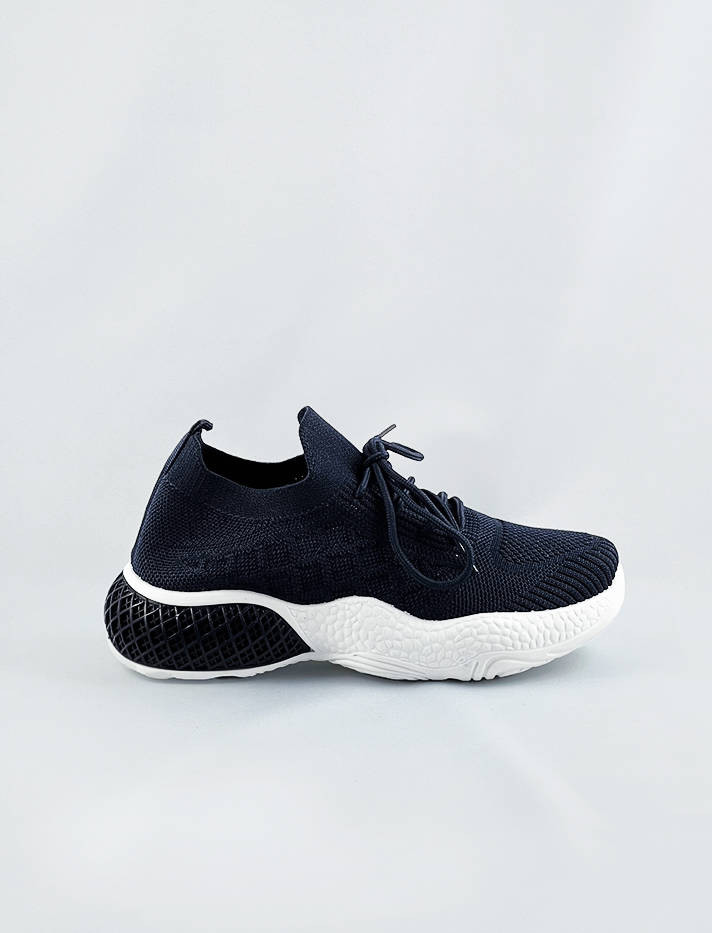 Tmavě modré dámské sportovní boty (JY21-3) odcienie niebieskiego ONE SIZE