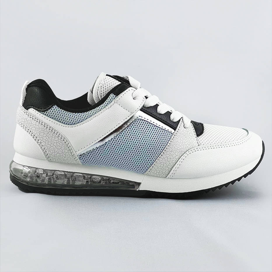 Bílé dámské sportovní boty (P-67) odcienie bieli XL (42)