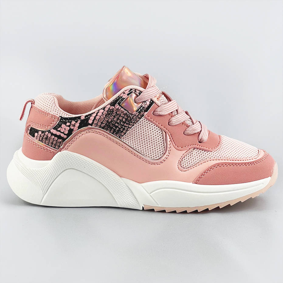 Růžové dámské sportovní boty (6348) odcienie różu XL (42)