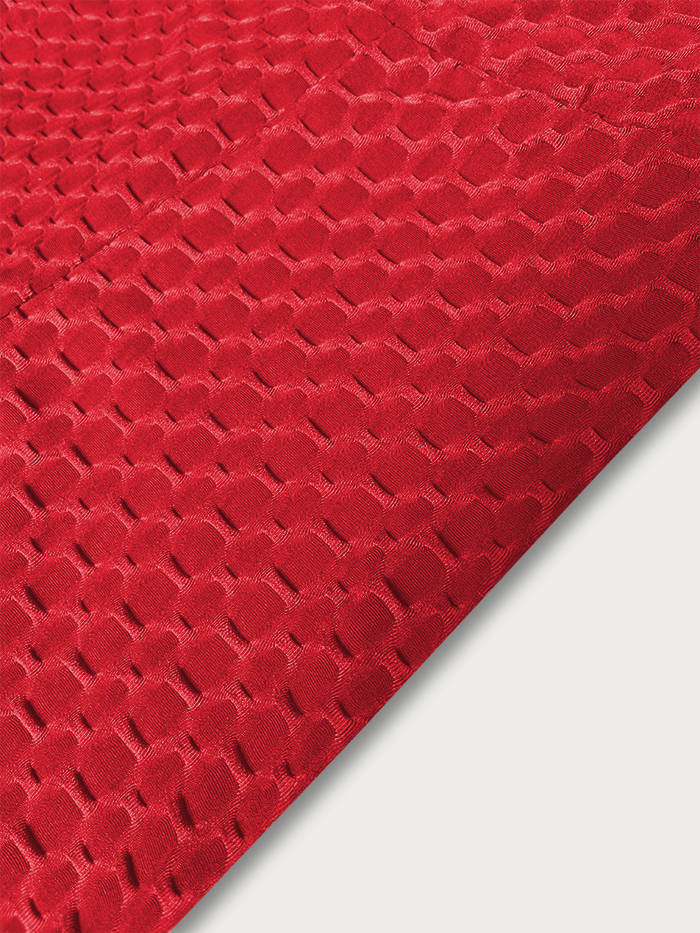 Červený sportovní komplet - top a legíny (YW88037-5) odcienie czerwieni S (36)