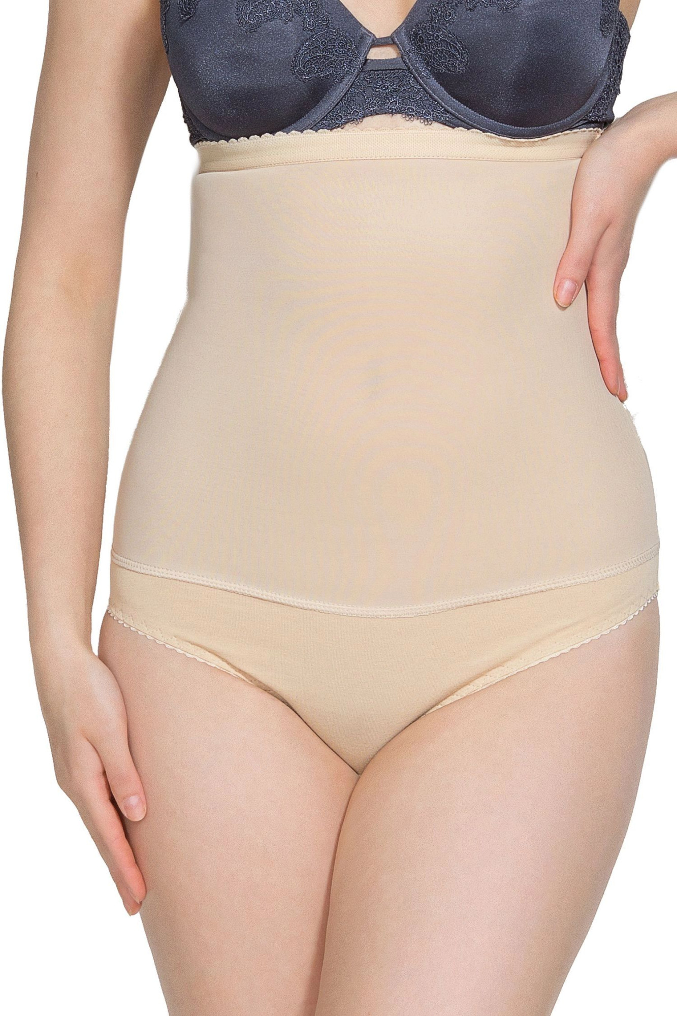 Dámské stahovací kalhotky Iga intense plus beige - MITEX Béžová 6XL