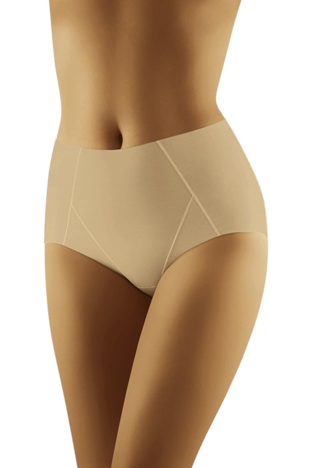 Stahovací kalhotky Superia beige - WOLBAR Béžová XL