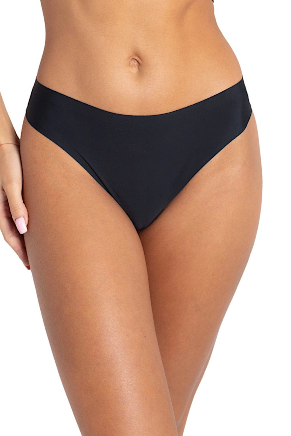 Dámská tanga 1589s ultra comfort black - GATTA černá M