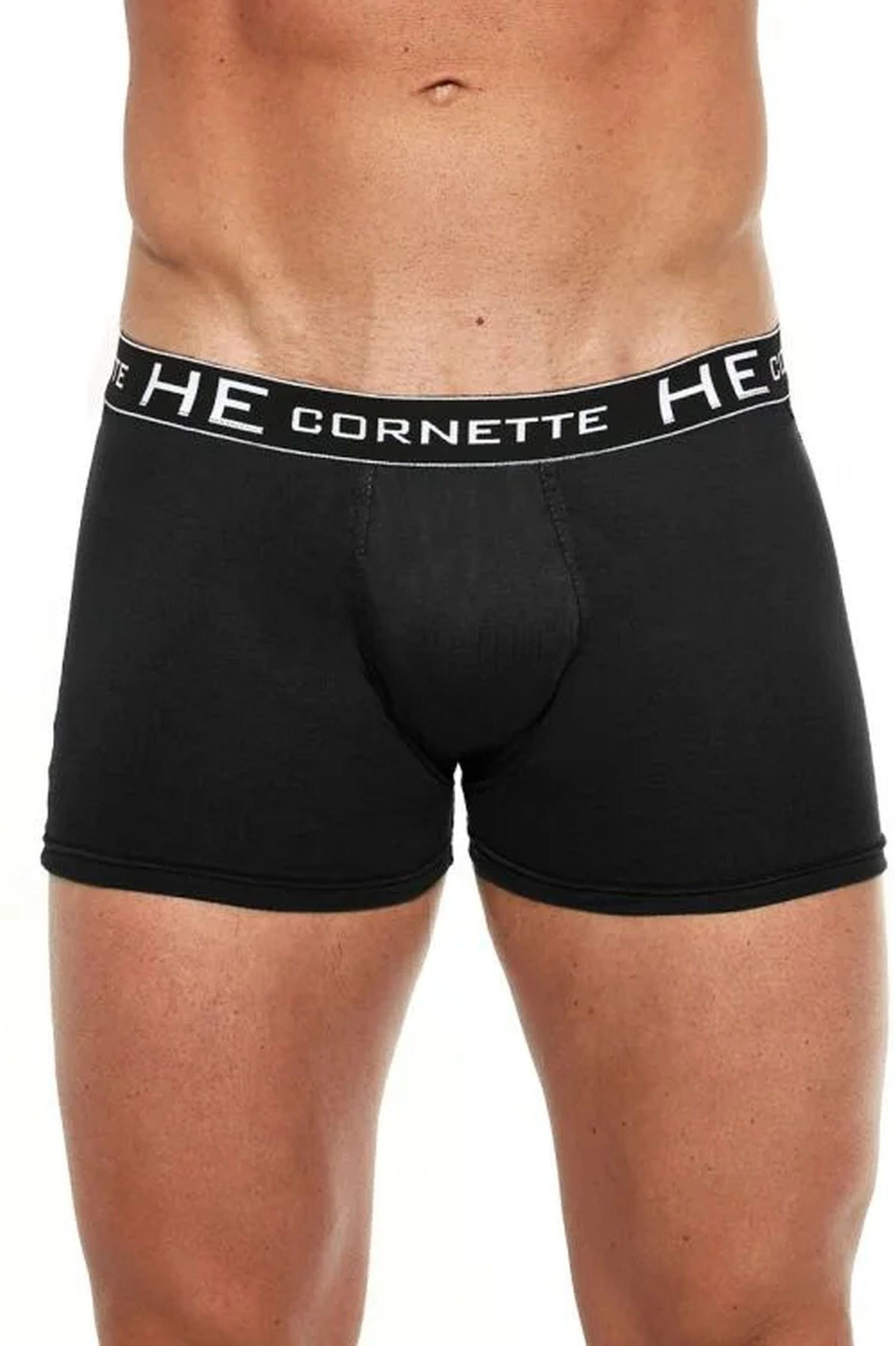 Pánské boxerky 503 High emotion black - CORNETTE černá M