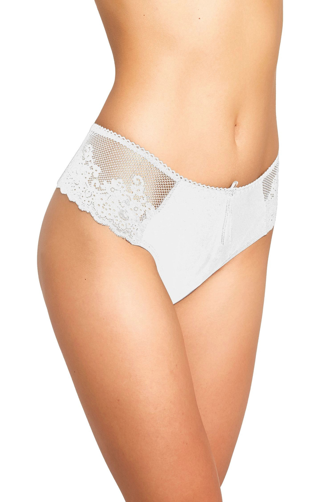 Dámské boxerky 188 white - GABIDAR Bílá L