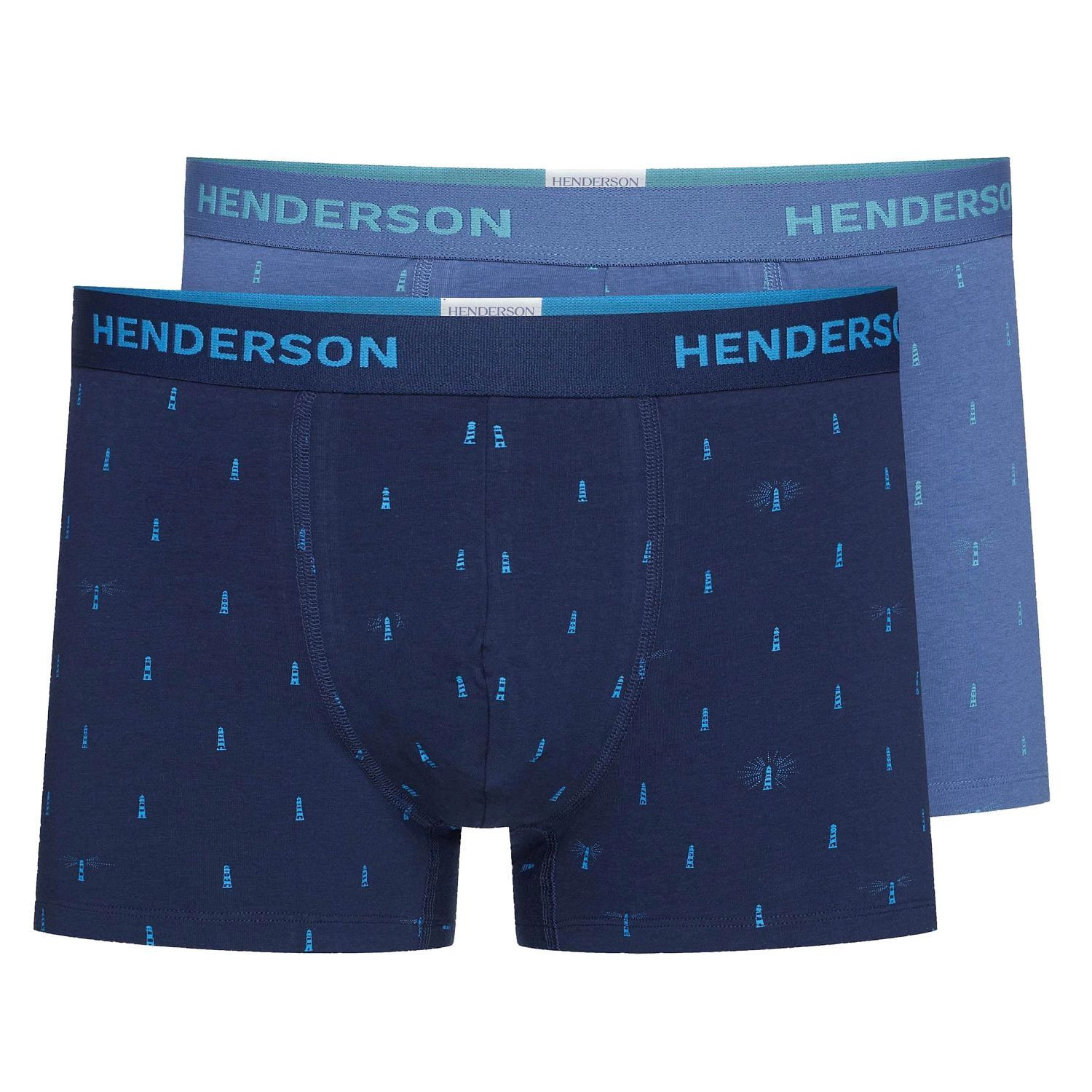 Pánské boxerky 2 pack 42248 Joy - HENDERSON tmavě modrá XXL