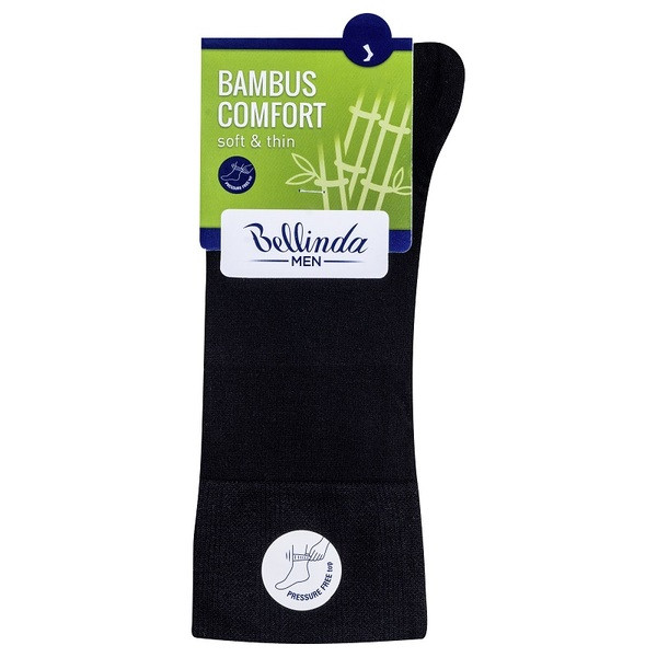 Bambusové klasické pánské ponožky BAMBUS COMFORT SOCKS - BELLINDA - tmavě modrá 39 - 42