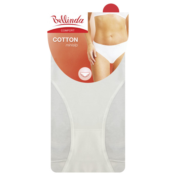 Dámské kalhotky COTTON MINISLIP - BELLINDA - bílá M