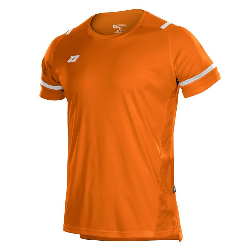 Fotbalové tričko Zina Crudo Jr 3AA2-440F2 oranžová/bílá XL