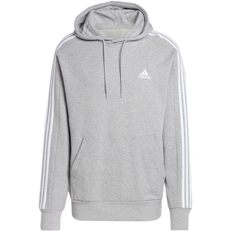 Mikina adidas Essentials French Terry 3-Stripes Hoodie M IC0437 L