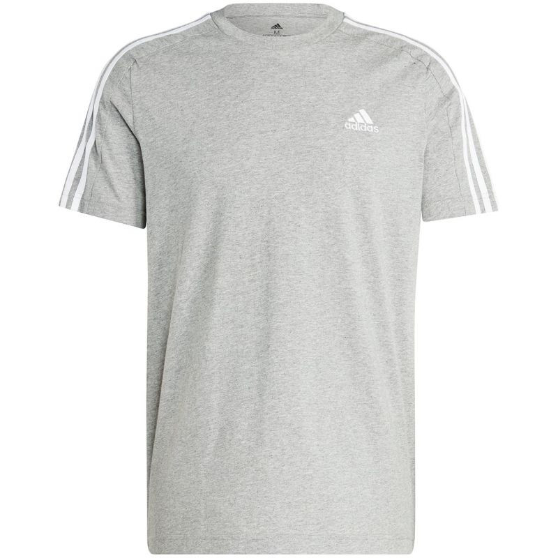 Pánské tričko adidas Essentials Single Jersey 3-Stripes M IC9337 S