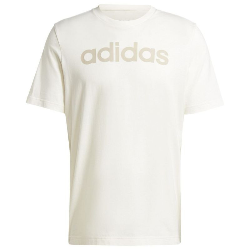 Adidas Essentials Single Jersey Lineární vyšívané logo Tee M IS1345 Muži M