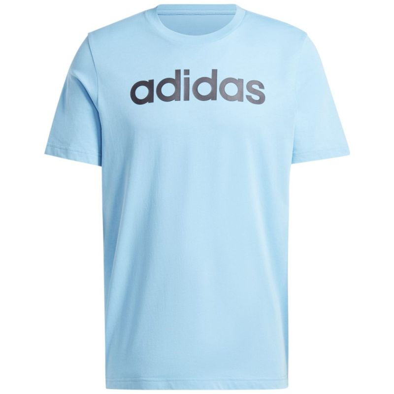 Adidas Essentials Single Jersey Lineární vyšívané logo Tee M IS1350 Muži M