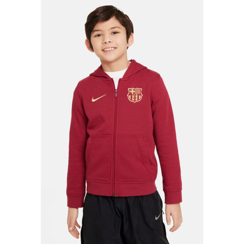 Mikina Nike FC Barcelona Club Jr FJ5608-620 L (147-158 cm)