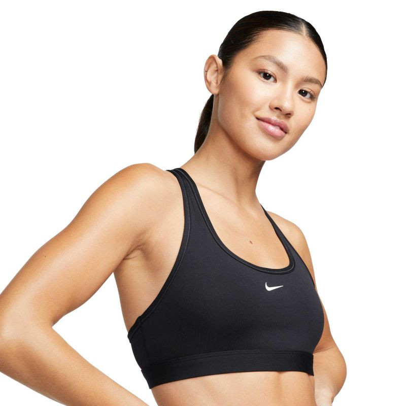 Sportovní podprsenka Nike Swoosh Light Support Bra W DX6817-010 XXS