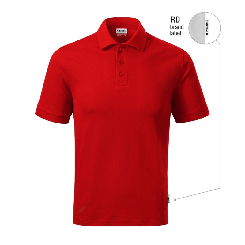 Červené polo tričko Malfini Resist Heavy M MLI-R20RD XL