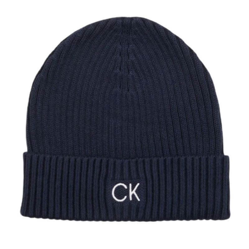 Calvin Klein Classic Cotton Rib Beanie K50K509680 Pánské čepice univerzita