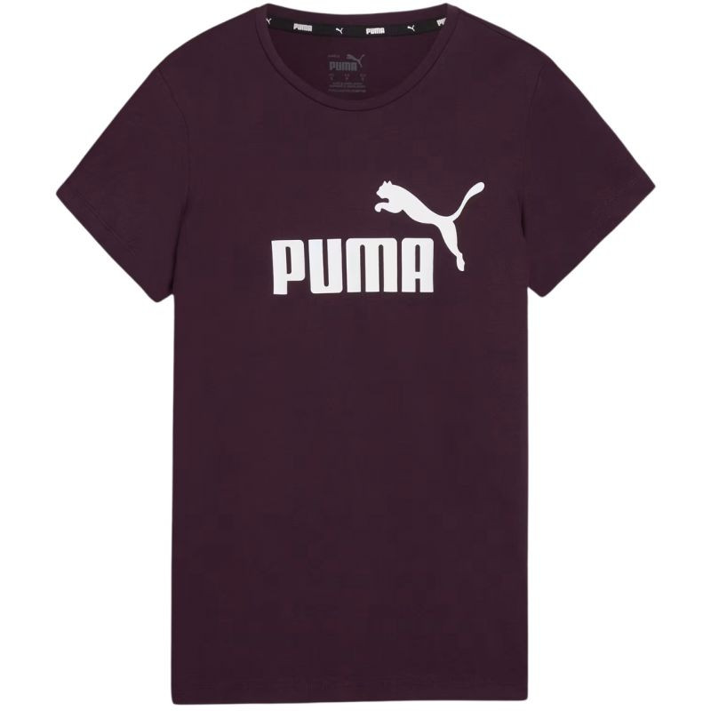 Dámské tričko Puma ESS Logo Tee dark purple 586775 39 M