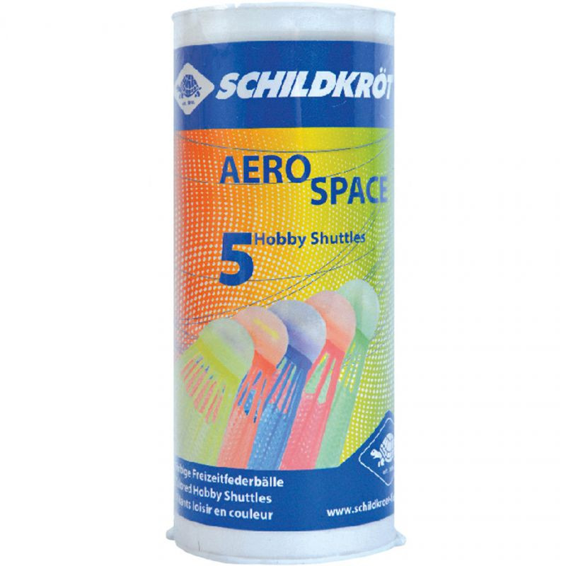 Badmintonové šipky Schildkrott Aero Space barevné 5 ks. 970910 NEUPLATŇUJE SE