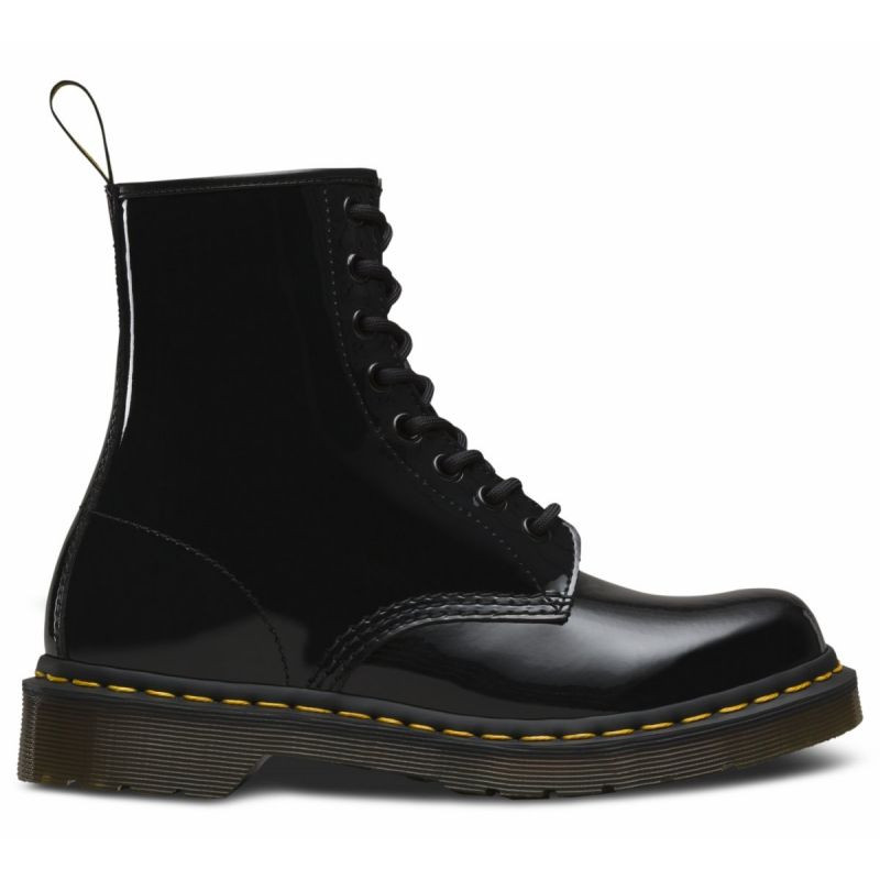 Dr. Martens 1460 Černé lakované boty DM11821011 41