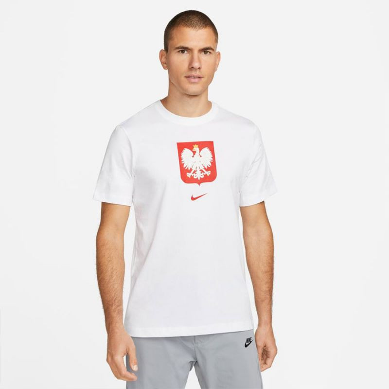 Pánské tričko Poland Crest M DH7604 100 - Nike S