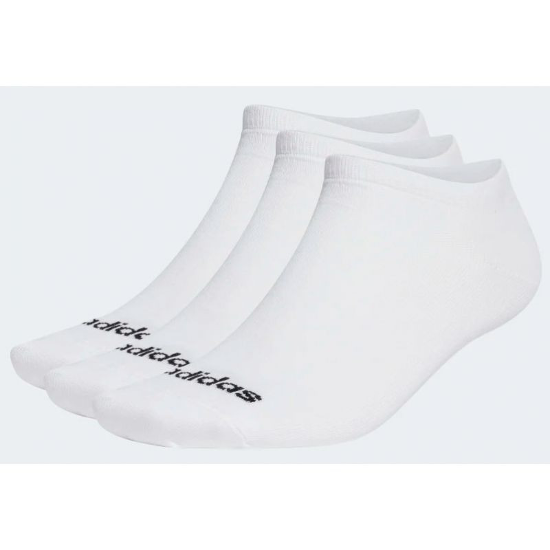 Tenké ponožky Linear Low-Cut 3PP HT3447 - ADIDAS 43-45
