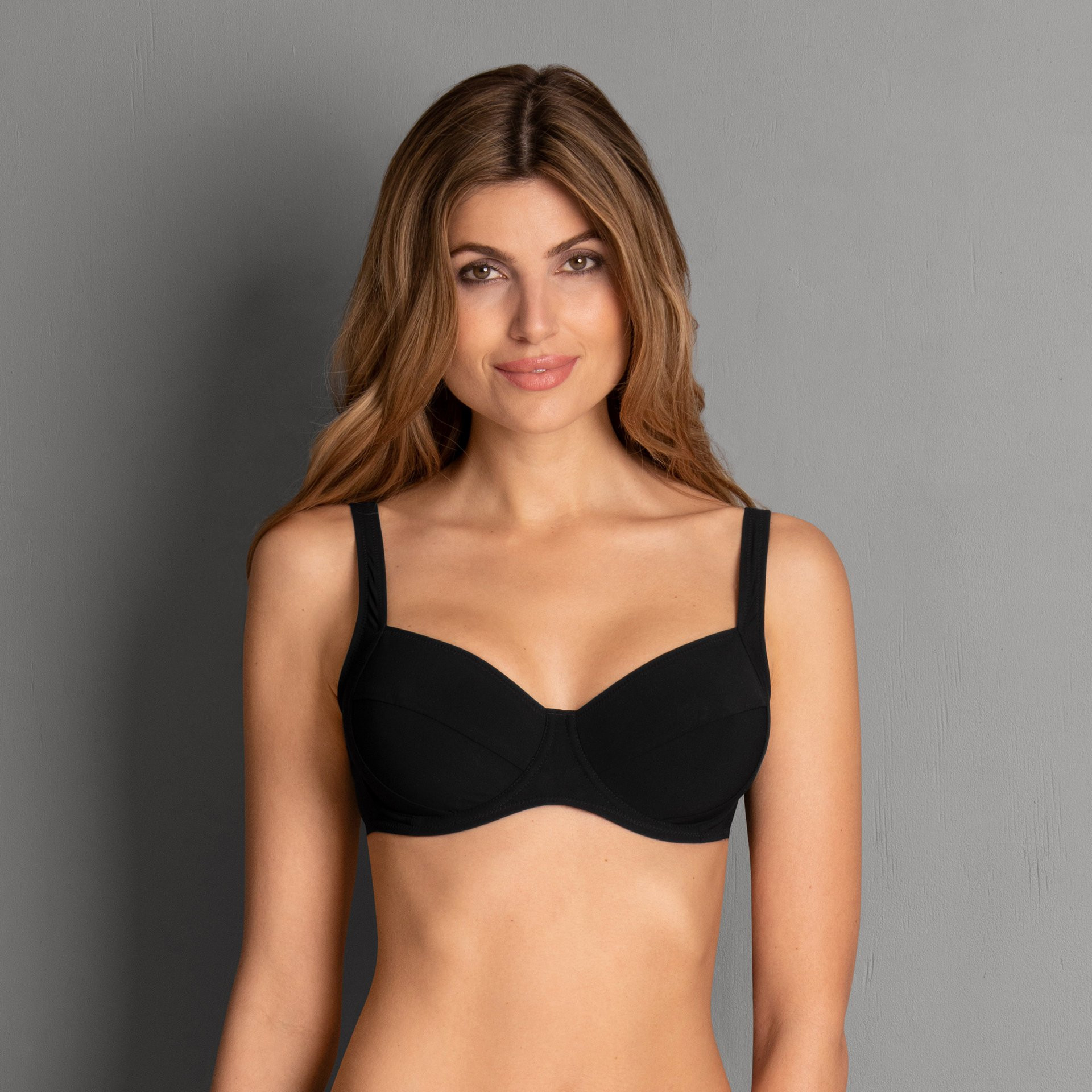Style Sibel Top Bikini - horní díl 8730-1 černá - RosaFaia 001 černá 42G