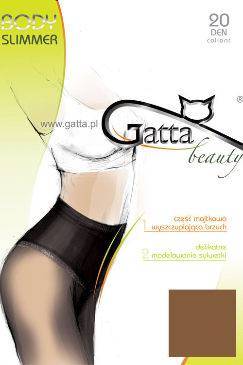 Punčochové kalhoty Body Slimmer béžová - Gatta 4-L