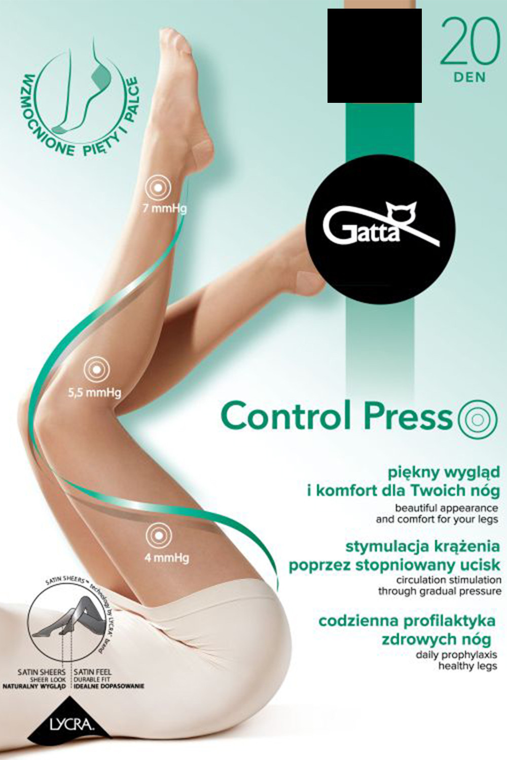 Gatta Control Press kolor:nero 3-M