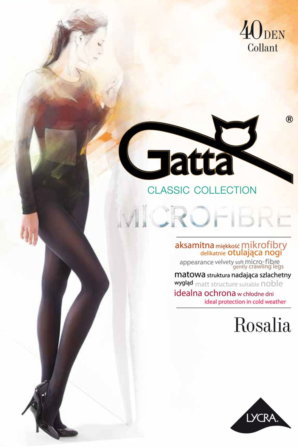 Gatta Rosalia 40 kolor:nero 5-XL