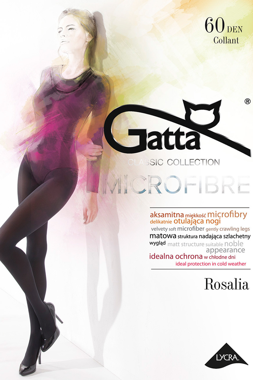 Gatta Rosalia 60 kolor:nero 3-M