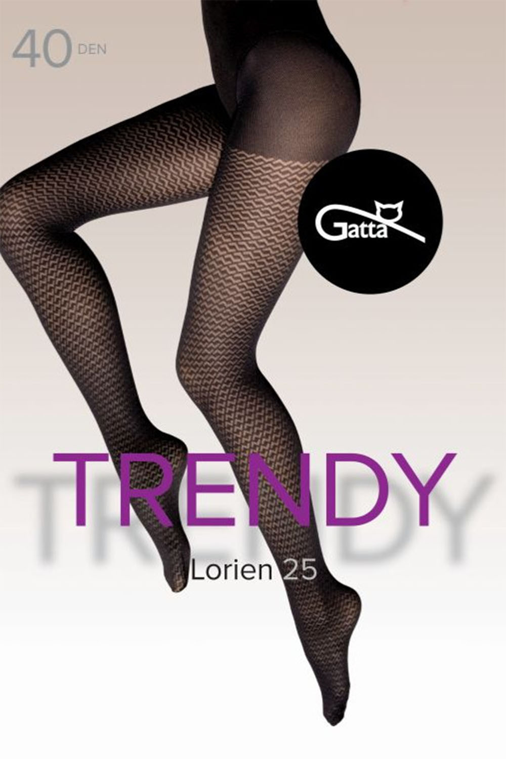 Gatta Lorien 25 40 DEN kolor:nero 3-M