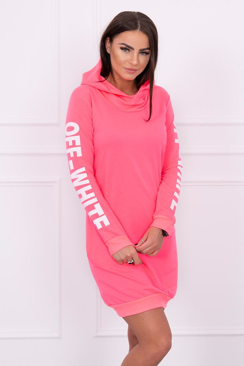 Šaty Off White pink neon UNI