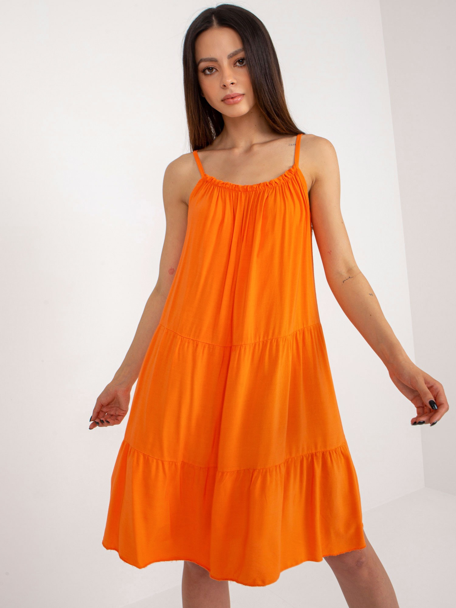 TW SK BI 2006 šaty.16 oranžová S