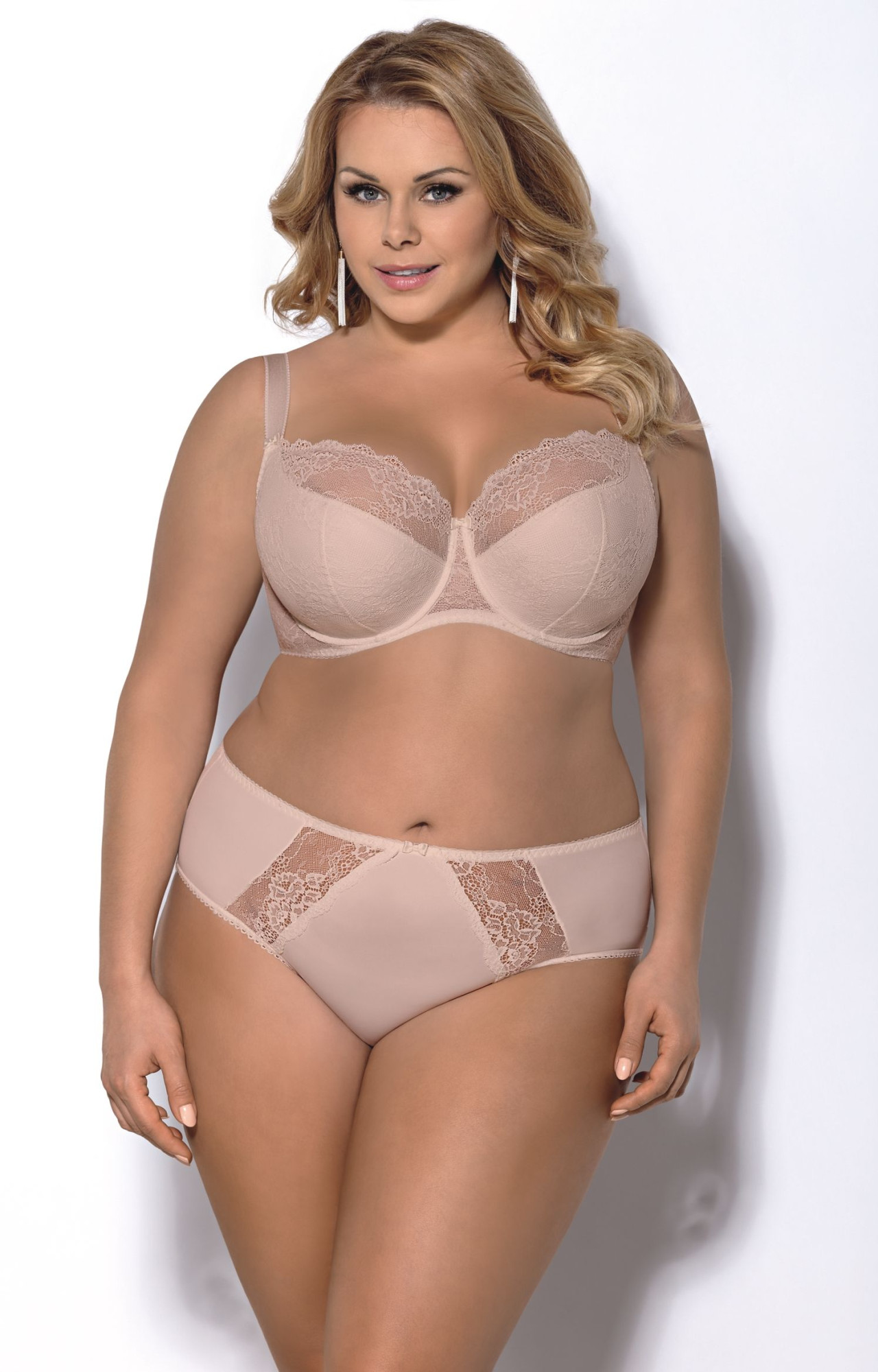 Dámské kalhotky Blanca K358 Beige - Gorsenia XXL