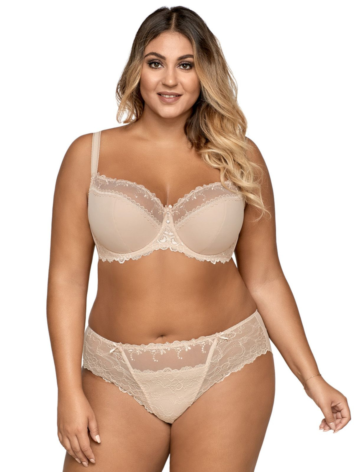 Podprsenka 1030 béžová - Ava Lingerie 90 G