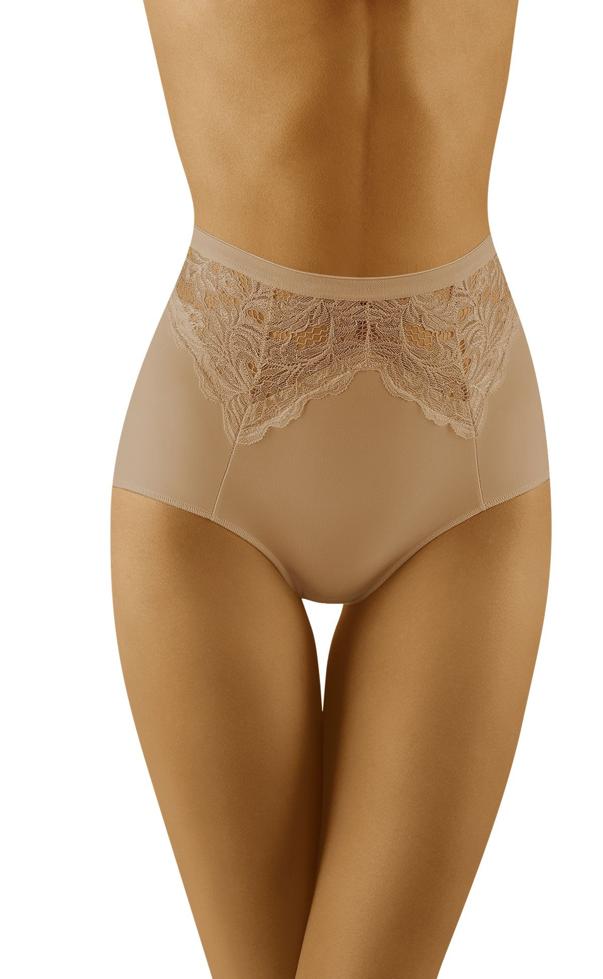 Dámské kalhotky Maestria Beige - Wol-Bar S