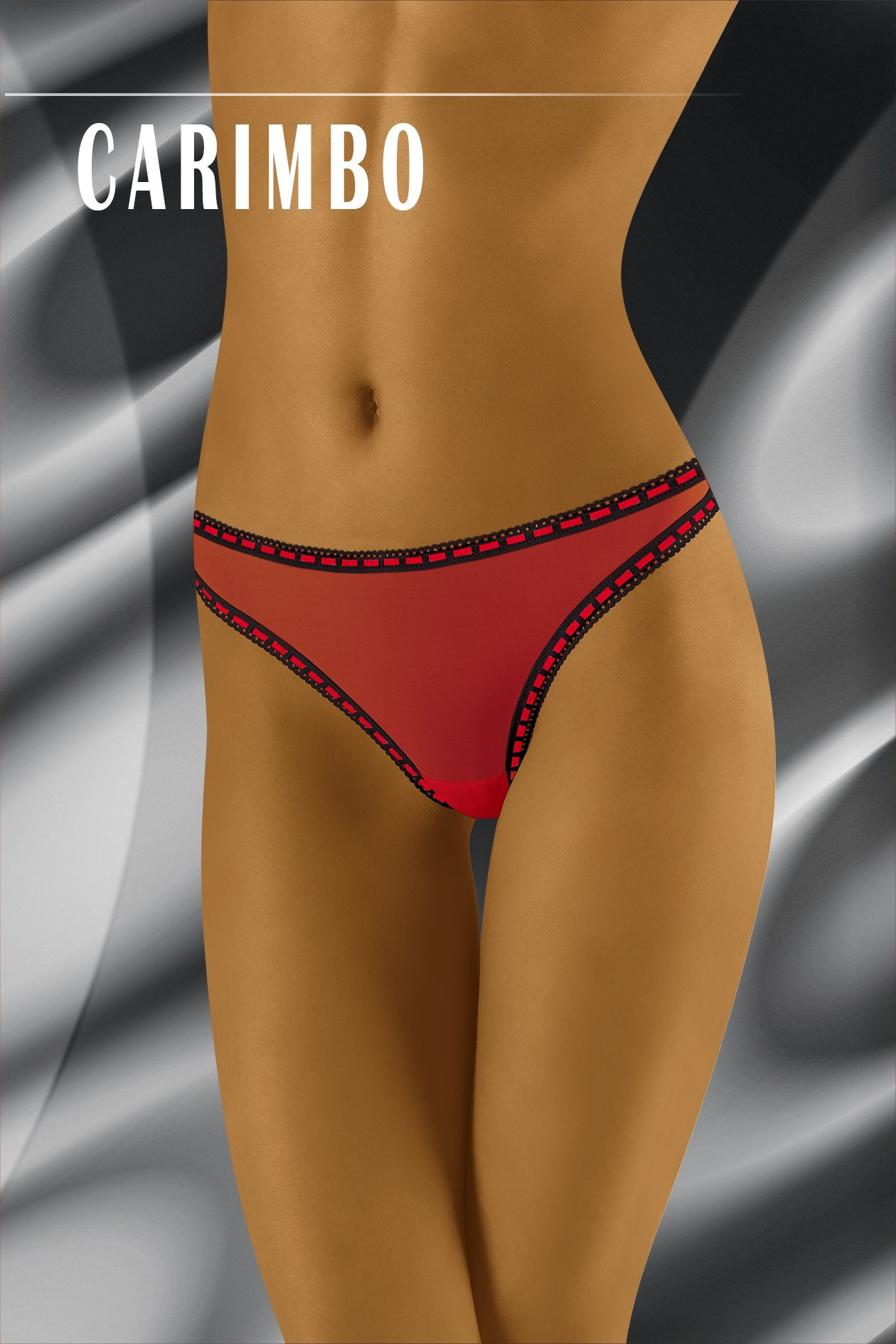 Tanga Carimbo Red - Wol-Bar M