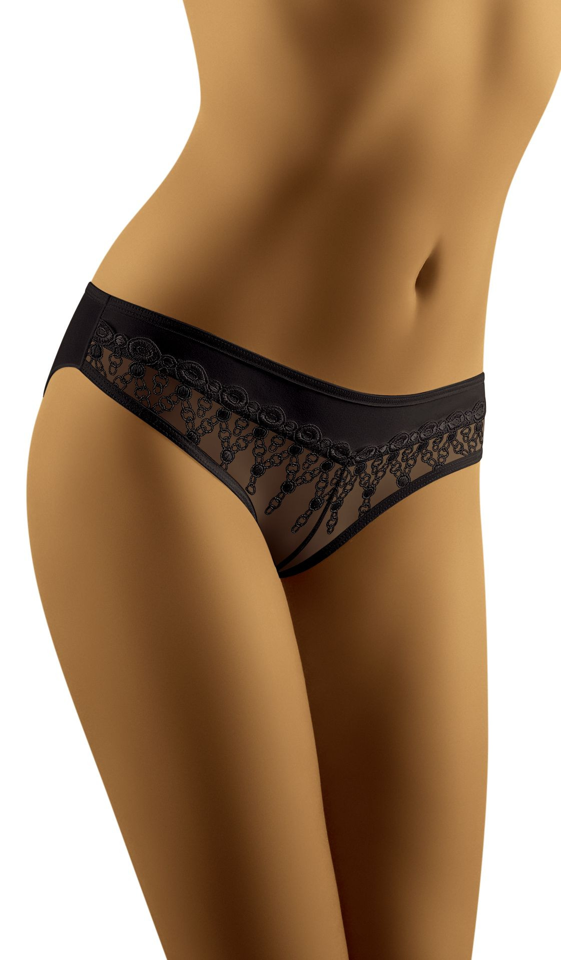 Dámské kalhotky Didu Black bottom - Wol-Bar S