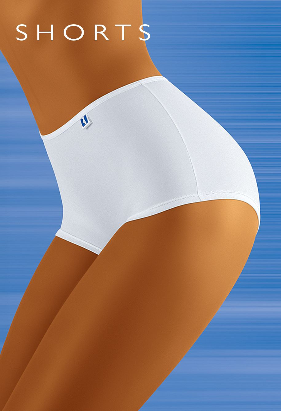 Dámské kalhotky Tahoo Short White - Wol-Bar XL