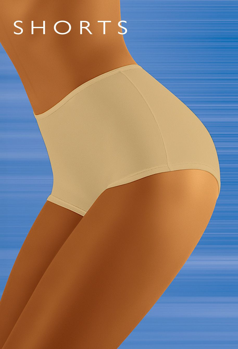 Dámské kalhotky Tahoo Short Beige - Wol-Bar S