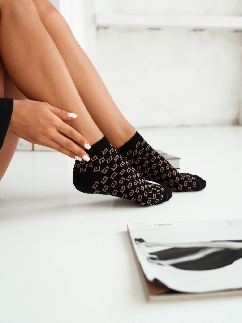Ponožky Fashion GG Black - Milena 37/41