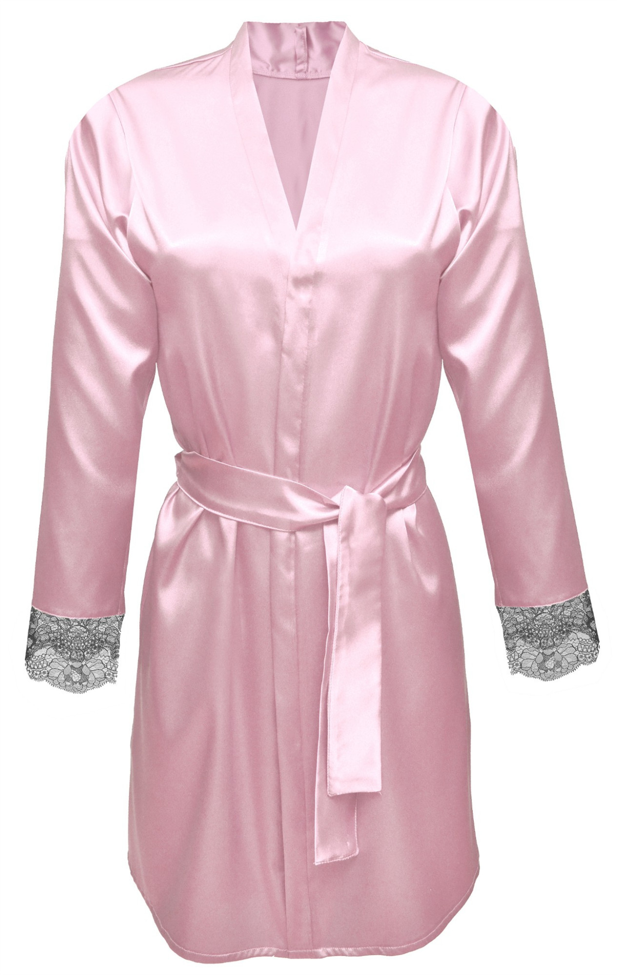 DKaren Housecoat Gina Pink L růžová