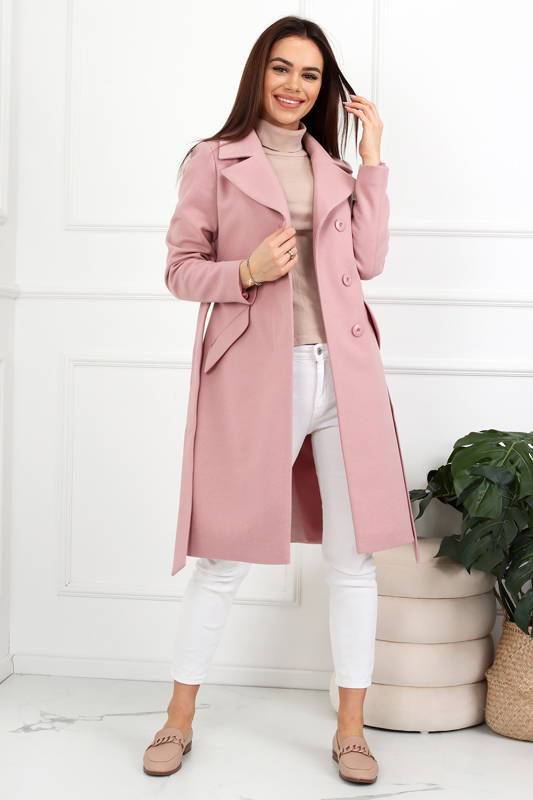 Merce Coat Malika Light Pink 34
