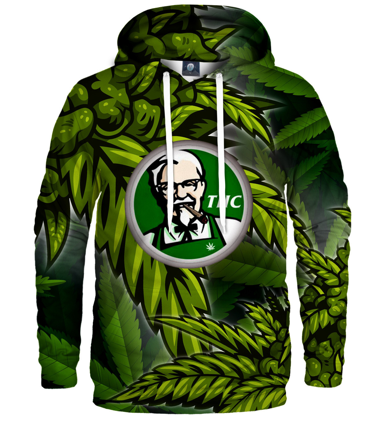 Aloha From Deer THC Hoodie H-K AFD905 Green XS